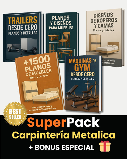 Mega Pack Carpintería Metálica – Fabrica & Gana