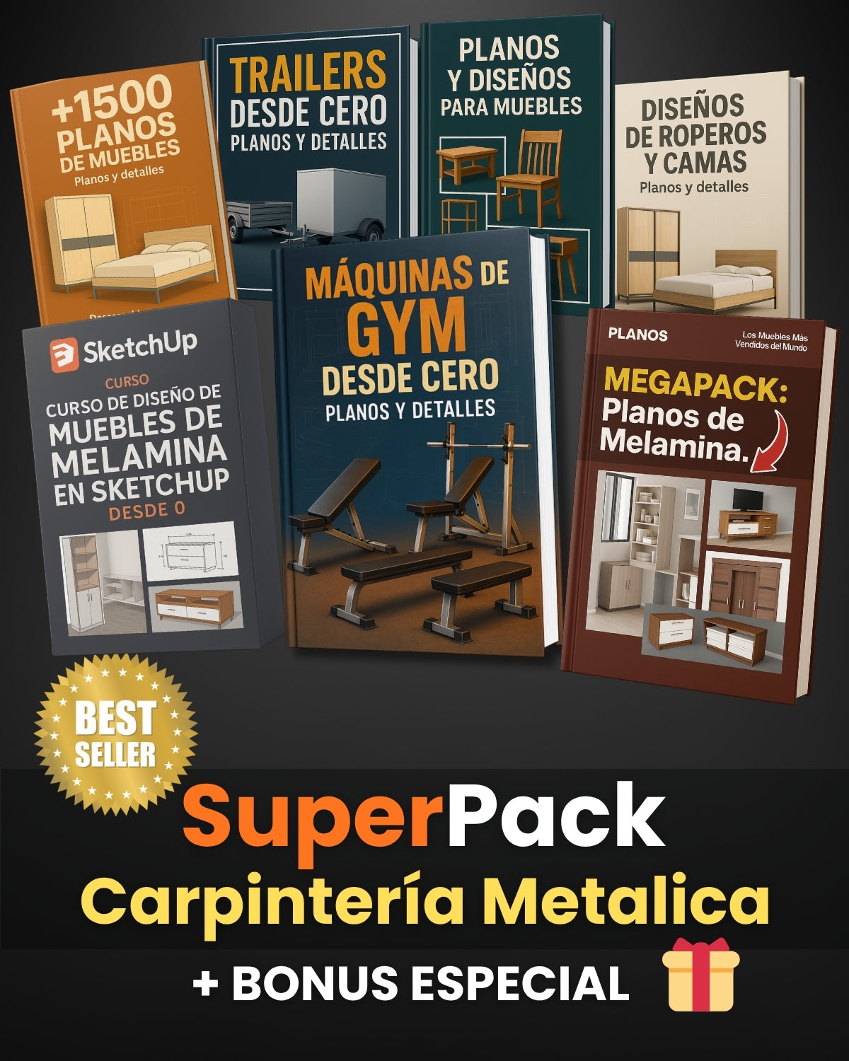 Mega Pack Carpintería Metálica – Fabrica & Gana